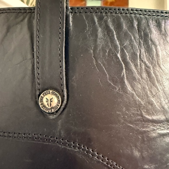 FRYE black leather Melissa tab tall riding boots - Picture 5 of 12